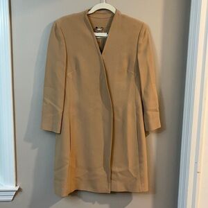 Pianoforte di MaxMara Tan Jacket Size 8